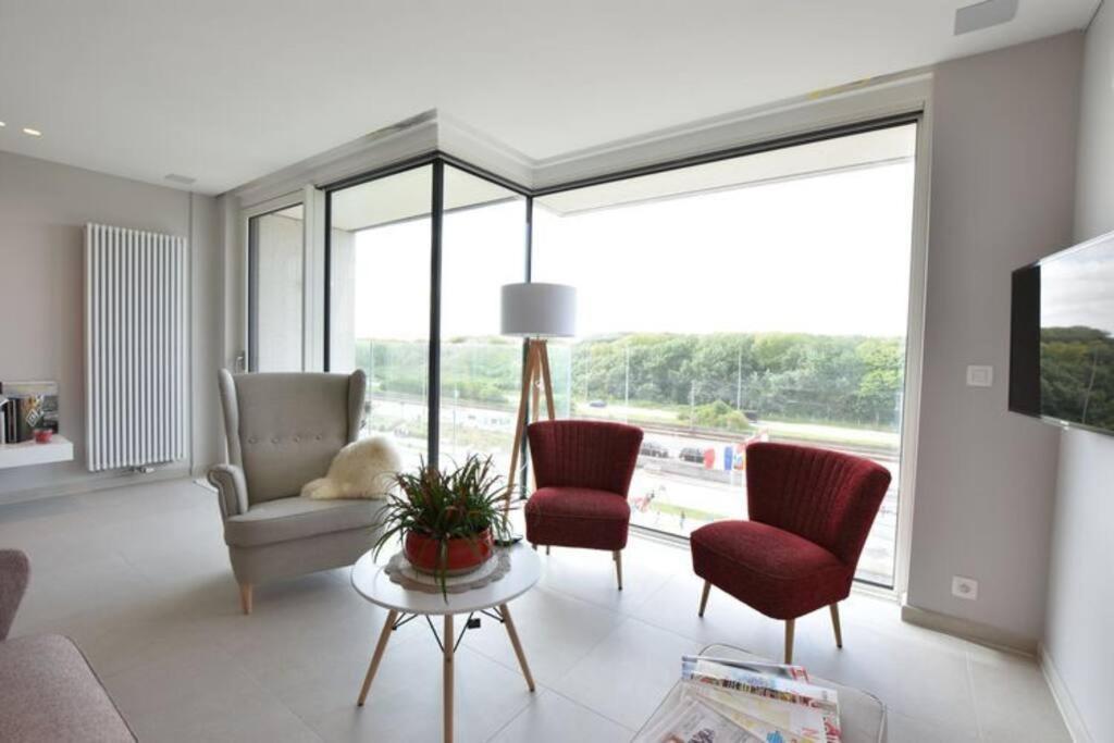 Luxe Apt In Centrum Bredene Overlooking The Dunes Luaran gambar